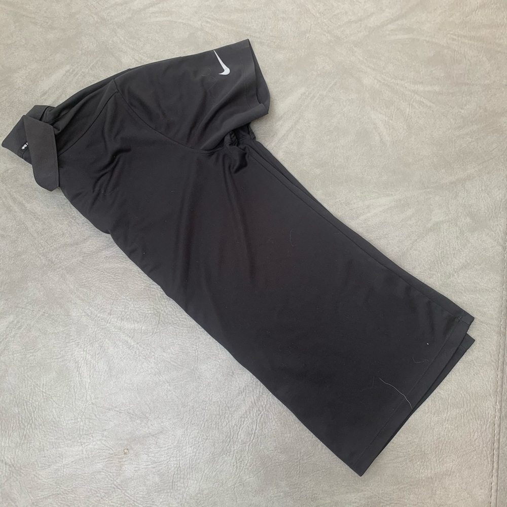Black Nike DriFit Golf Shirt